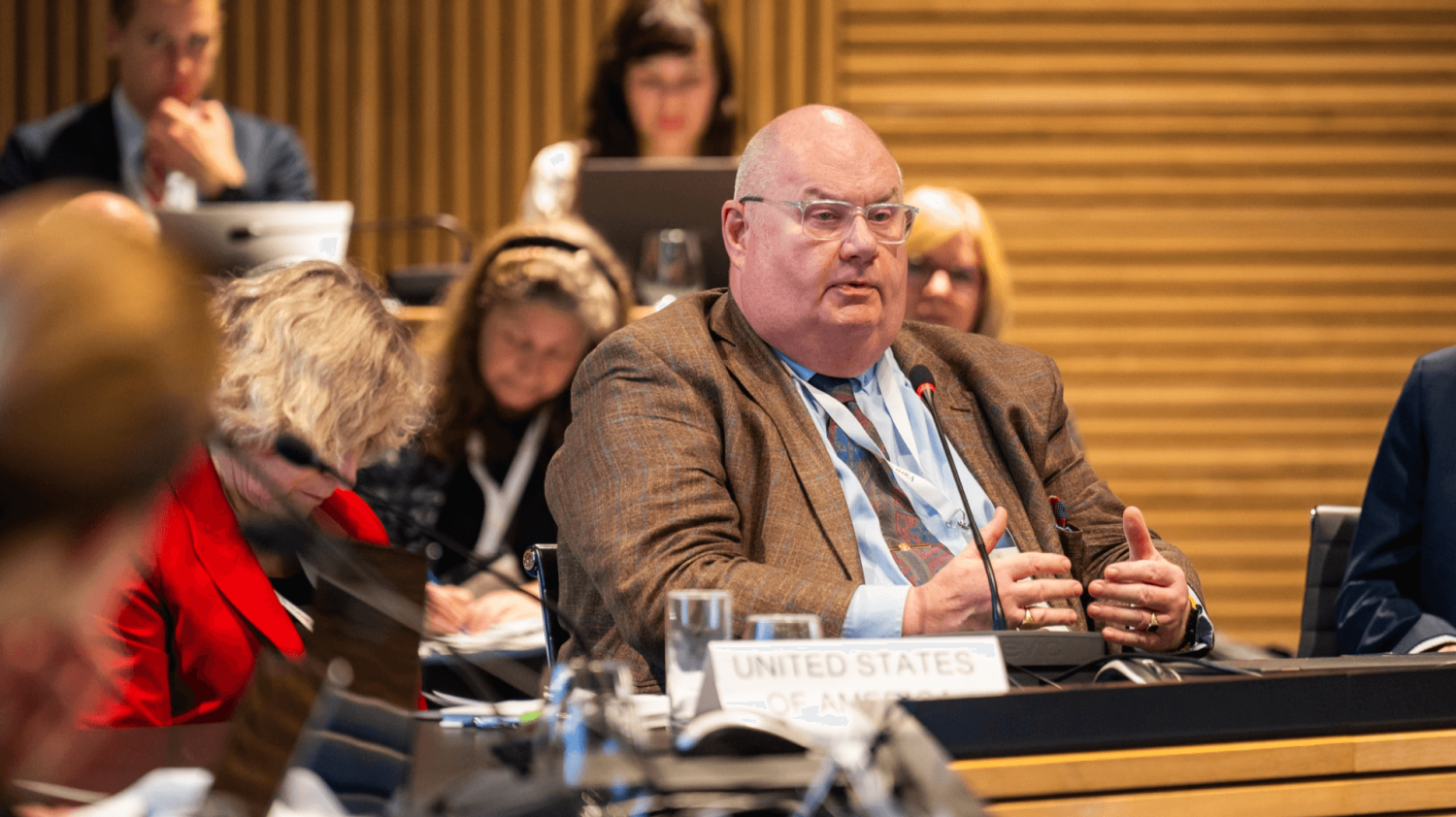 IHRA Chair Lord Eric Pickles at the Zagreb Plenary