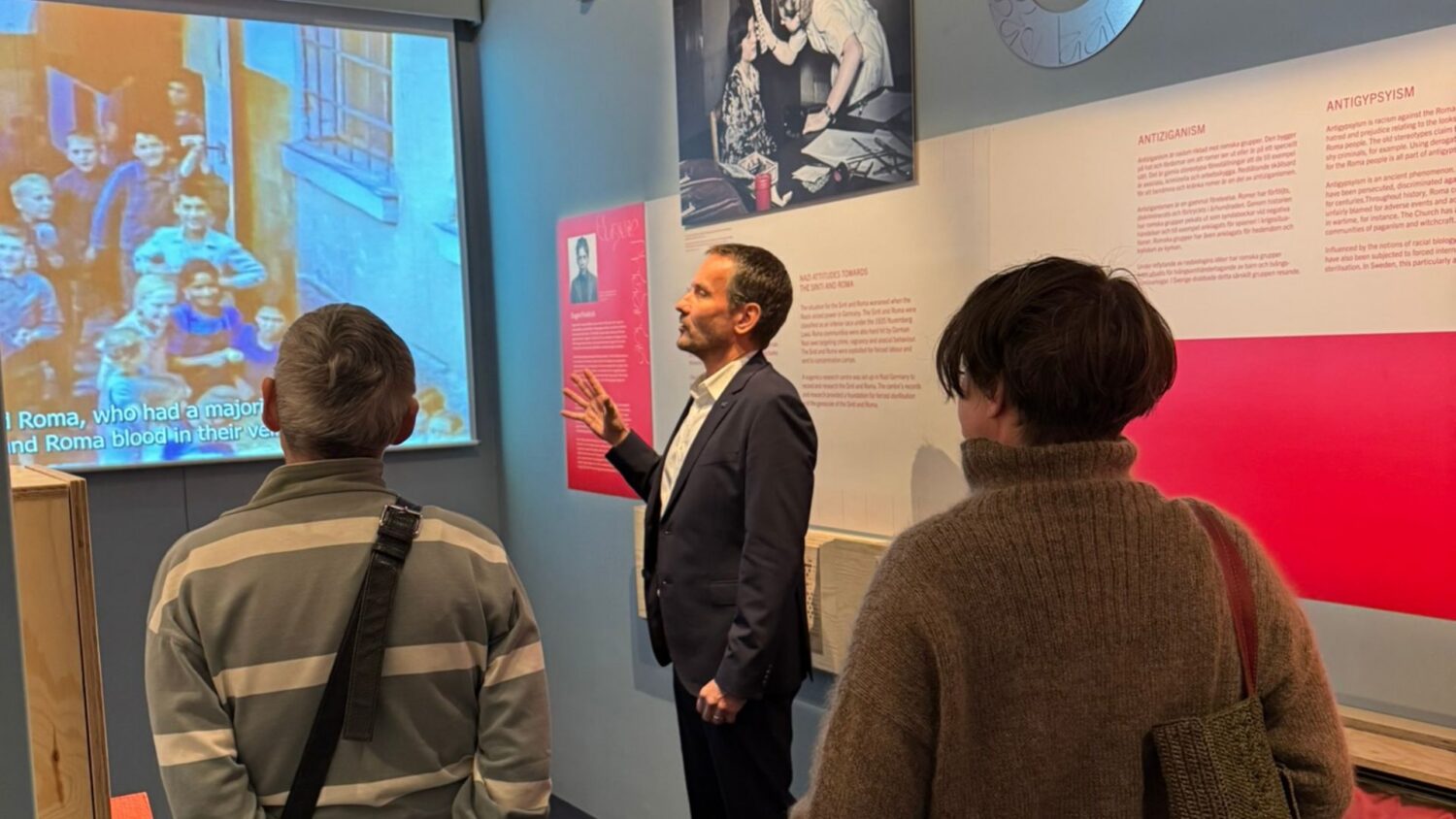 From Dan Hultqvist, Swedish Holocaust Museum. Exhibition on the Genocide of the Roma